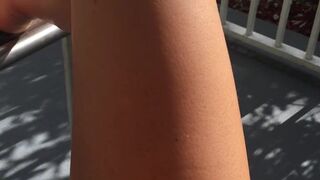 August Ames Exquisite bitch indulges with a toy