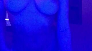 August Ames Busty Milf - deliciously jerking her pussy