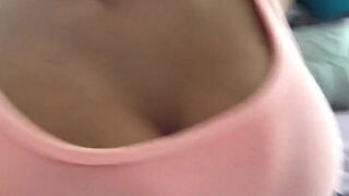 August Ames Appetizing mare pulls pussy phallus