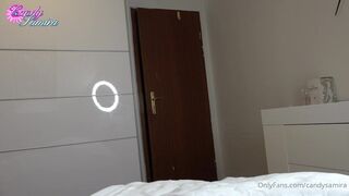 candysamira Cute chick gets naked with girlfriend