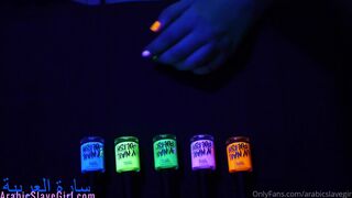 arabicslavegirl Luxurious mare masturbates both holes