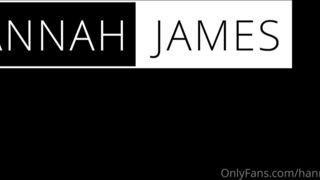 Hannah James aka hannahjames710 onlyfans Beautiful woman jerks off pussy
