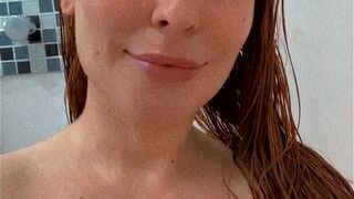 emmewhite Elegant maiden caresses wet slits