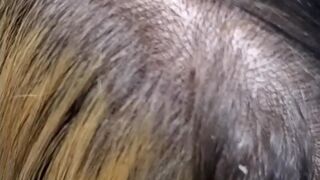 bodyposistylist Cute queen gently caresses her pussy