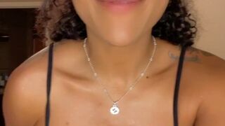 bby Hot tick caresses beautiful tits