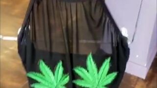 Tia Cyrus onlyfans Busty slut gently wrestles pussy