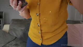 Holly Hart aka holly Wonderful woman shows big sisi