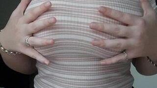 DopeyLilBean onlyfans Mature fatty striking with huge tits