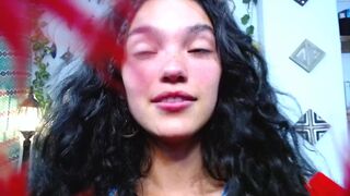 makayla77 Glamorous woman caresses juicy holes