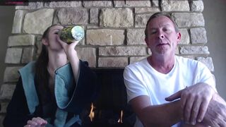 brookesawyer Nude chick caresses shaved holes