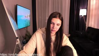 _goalexgo_ Naughty mare fucks her anus