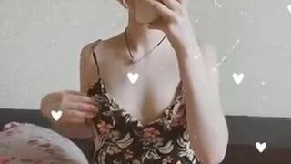 kotofeuka Cute chicks lick cunt in pose