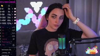 MalinaBo0m  Red-haired mother passionately masturbates vagina