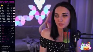 MalinaBo0m  Naughty brunette shows off the charms