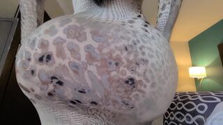 Crystal Lust  Cute schoolgirl fucks pussy with phallus