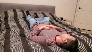 Crystal Lust  Expressive beauty with big tits wriggles in front of the camera