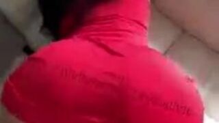 Christine Baby  Sexy blonde pulls pussy hand