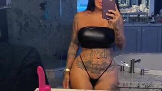 Brittanya Razavi Sexy babe nasal shaved holes