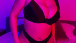 Angela White  Cute wench jerks off wide cunt