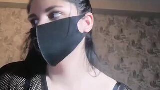 Alexandra94  Flawless babe happily kneads huge tits