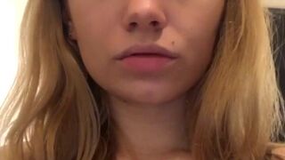 violabo23 onlyfans Wonderful blonde striking ass on the spot