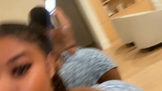 alieyarose onlyfans Black-haired bitch passionately masturbates cunt