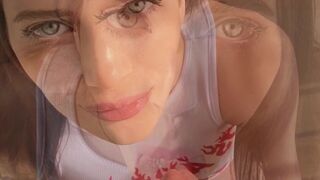 Little Reislin, littlereislin, reislin onlyfans Babe Masturbates with Phallus