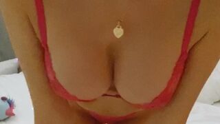 onlyshams aka lily shams onlyfans Young slut gets naked before boobs
