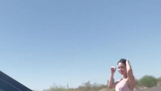 Veronica Perasso onlyfans at work without panties catches orgasms