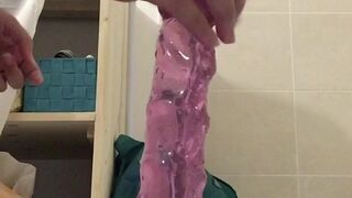 gtsbye stuff onlyfans Babe plays with rubber dildo