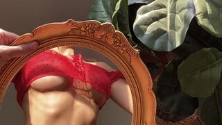 sara__mascara  Busty doll gently pulls pussy