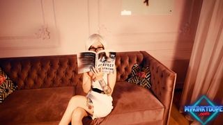 Mykinkydope with a toy for adult ladies