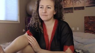 roxyrolla crazy blonde gently masturbates pussy