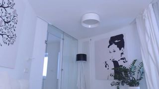 li_chang blissful chick strips small tits