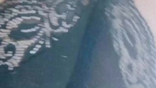 Veronica Perasso onlyfans Curvy slut caresses pussy through panties