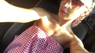 Juju Brais, Julia Abrams,  Matchless bitch seduces with big forms