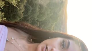 Jasminx onlyfans Fluffy nipple jumps on strap-on