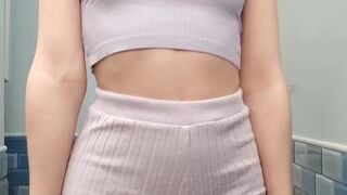 Elfie_cutie onlyfans Openwork babe turns with juicy tits