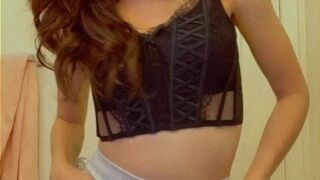 amiiinuu onlyfans Shy young lady caresses intimate places