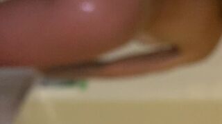 Ava aka avafae Charming Shmara takes off her panties and pulls pussy