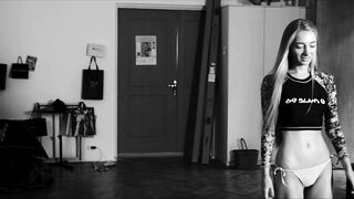 Anna Ioannova Spicy chick gently pulls pussy
