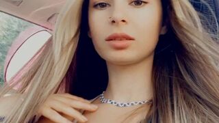 Alina, Emily Poker Cute girl gets naked and jerks off