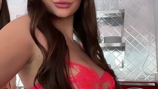 Alexis Griswold, Lexi Griswold, alexisgriswold, lexigriswold onlyfans Slim model strips in the woods