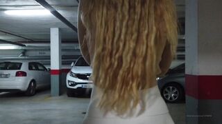 beautifulnaughtyblondie onlyfans Curvy slut caresses pussy through panties