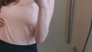 Damania, ur secret girlfriend, slutty playing with a vibrator