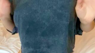 coupleintimacy Shy chick poses naked