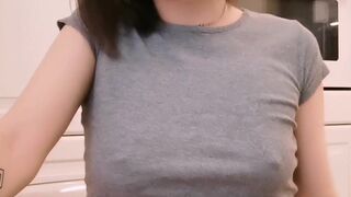 Yummy Yum Yum Hot doll strips in the kitchen