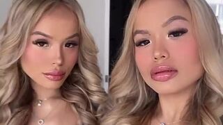 TheConnellTwins Busty chick caresses shaved foil