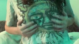 Grace, emoskittle, givingyougrace Perfect blonde in stockings pulls cute pussy