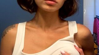 Amira Brie, Princess Amira B, brieamira Spicy trash fucks herself with a dildo